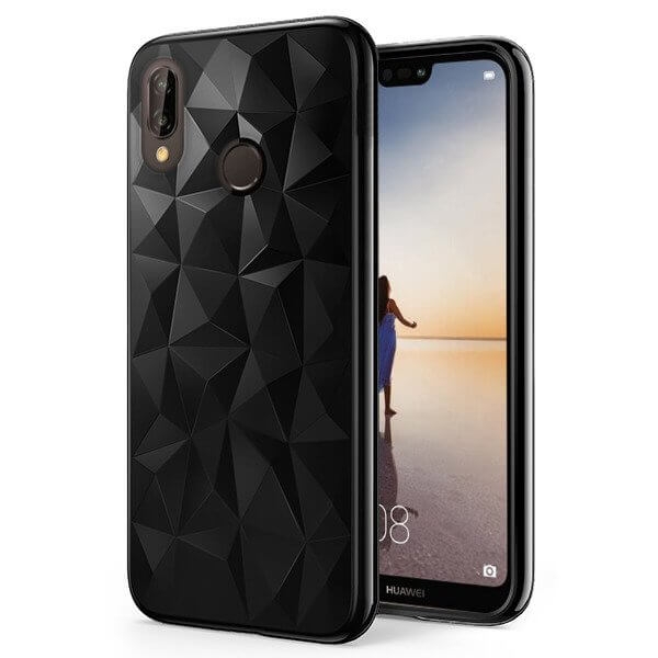 PRISM SERIES TPU kryt Huawei P20 Lite čierny akciós termékkép 1