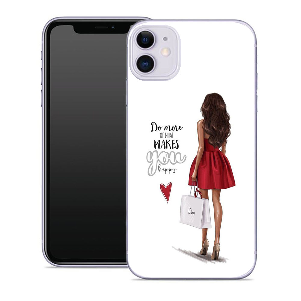 PROTEMIO MY ART Védőtok Apple iPhone 12 mini RED DRESS ES (137) akciós termékkép 1