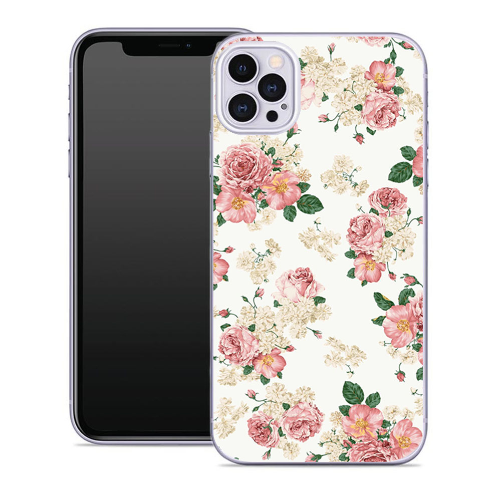 PROTEMIO MY ART védőburkolat Apple iPhone 12 Pro Max PINK ROSES (016) akciós termékkép 1