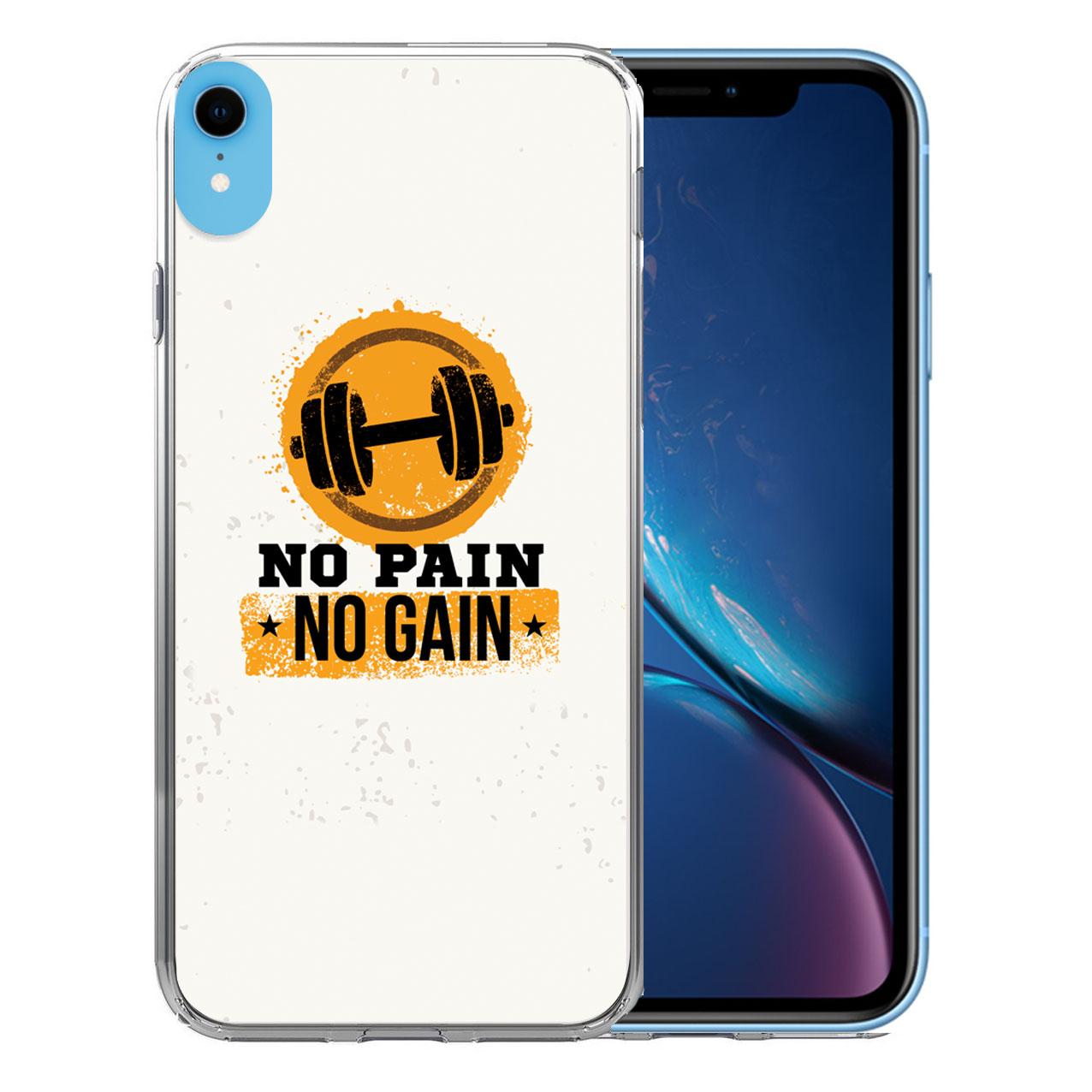 PROTEMIO MY ART Apple iPhone XR GYM védőburkolat (005) akciós termékkép 1