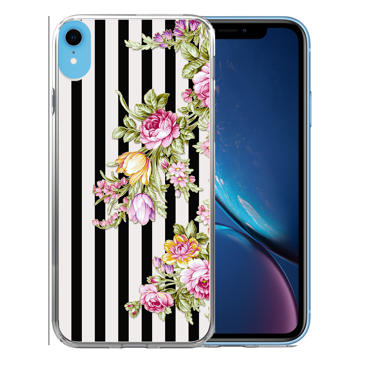 PROTEMIO MY ART Apple iPhone XR STRIPS (176) akciós termékkép 1