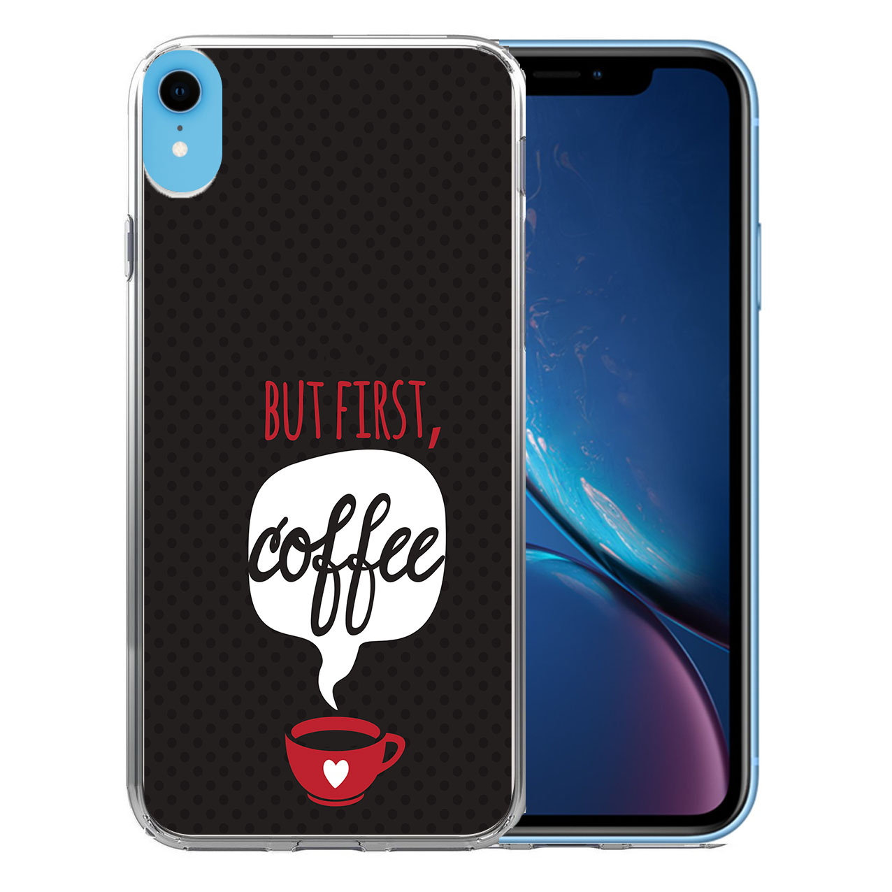 PROTEMIO MY ART Apple iPhone XR COFFEE védőburkolat (056) akciós termékkép 1