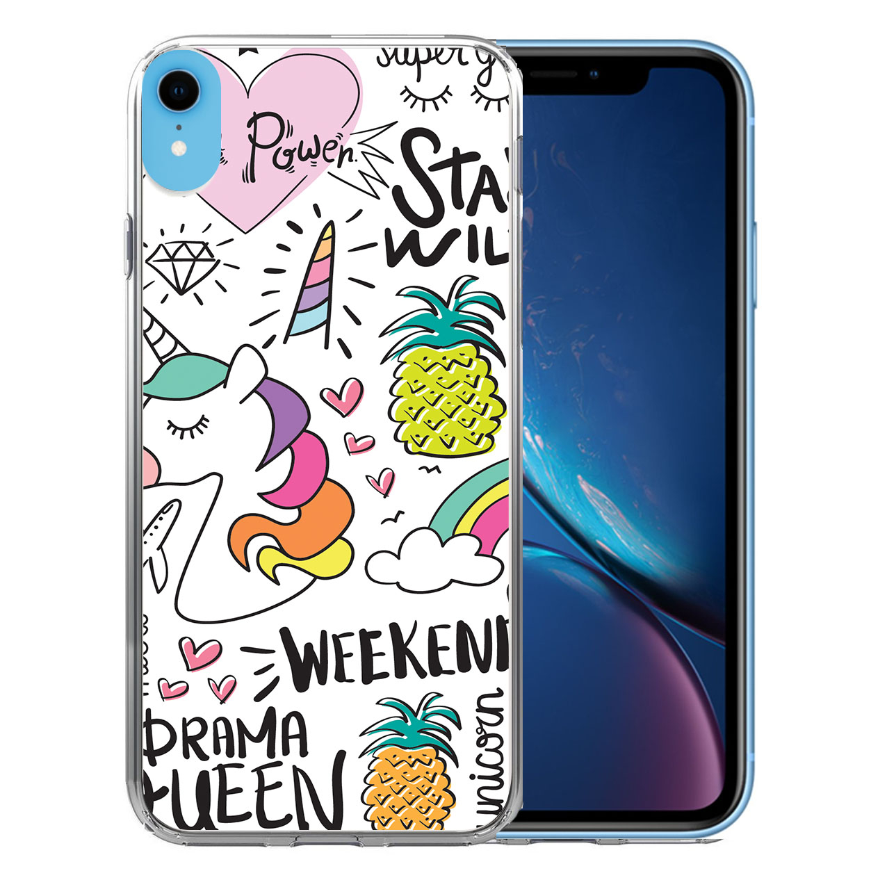 PROTEMIO MY ART Apple iPhone XR UNICORN védőburkolat (063) akciós termékkép 1