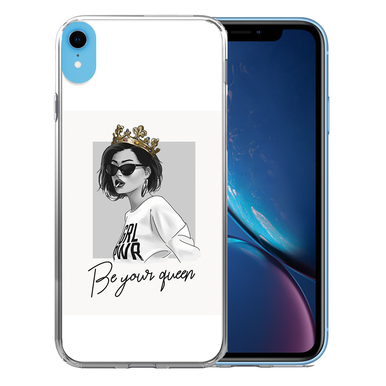 PROTEMIO MY ART Apple iPhone XR GIRL védőburkolat (139) termék 2. képe
