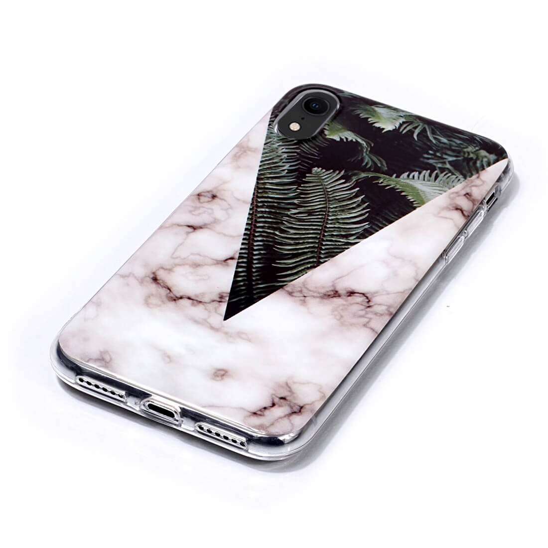MARBLE Apple iPhone XR LEAVES védőburkolat akciós termékkép 1