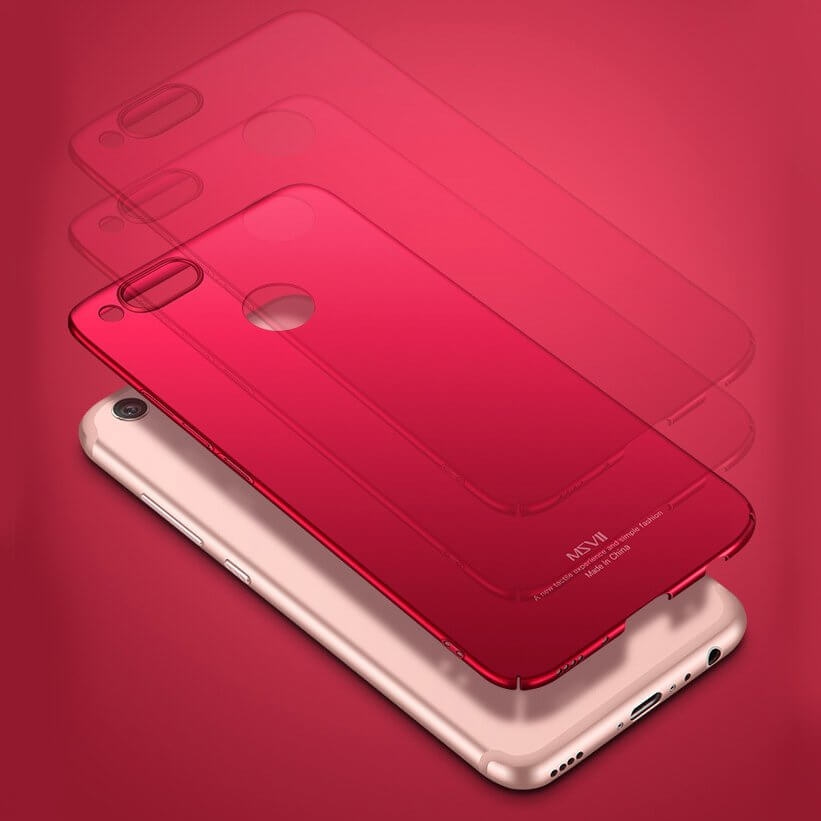 MSVII Ultravékony borítás Honor 7X piros termék 2. képe