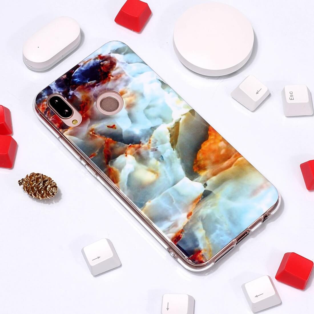 MARBLE Ochranný kryt Huawei P20 Lite SUNSET termék 2. képe