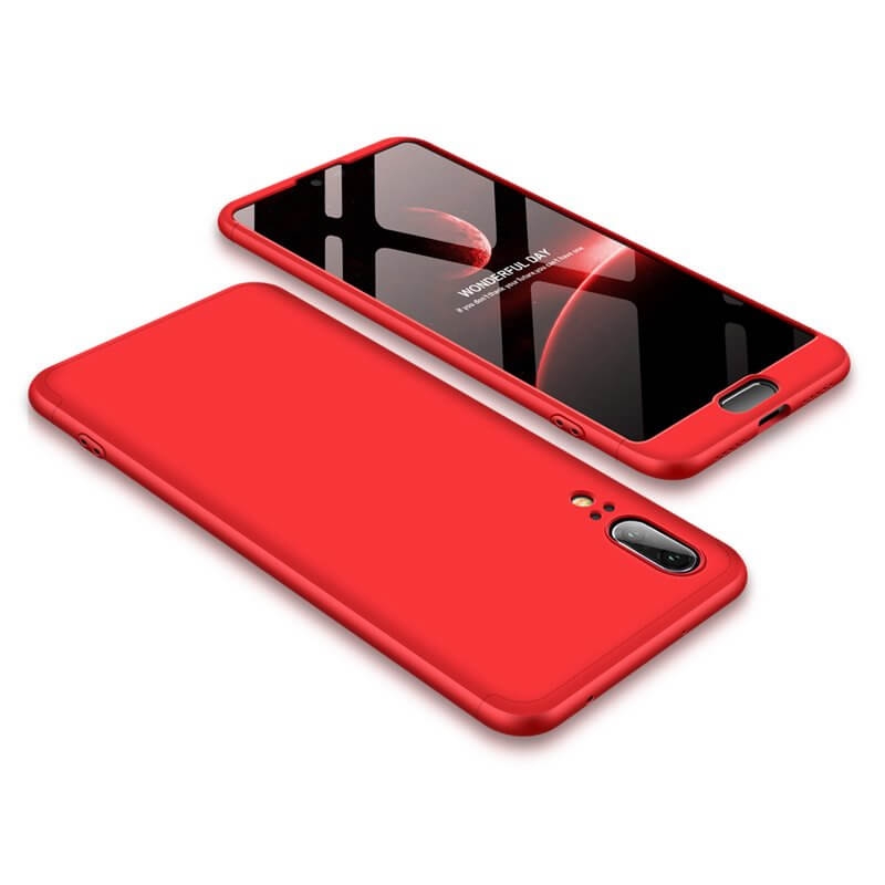 360° kryt Huawei P20 červený akciós termékkép 1