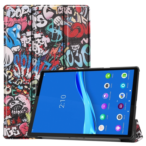 ART Flip borító Lenovo Tab M10 Plus (TB-X606F / TB-X606L / ZA5T0081CZ / ZA5V0206CZ) GRAFFITI akciós termékkép 1