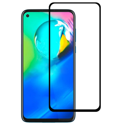 3D Edzett üveg Motorola Moto G8 Power fekete akciós termékkép 1