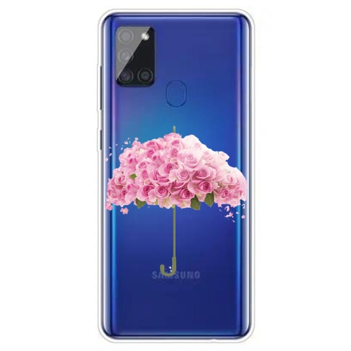 ART Szilikon huzat Samsung Galaxy A21s FLOWER ESERNYŐ akciós termékkép 1