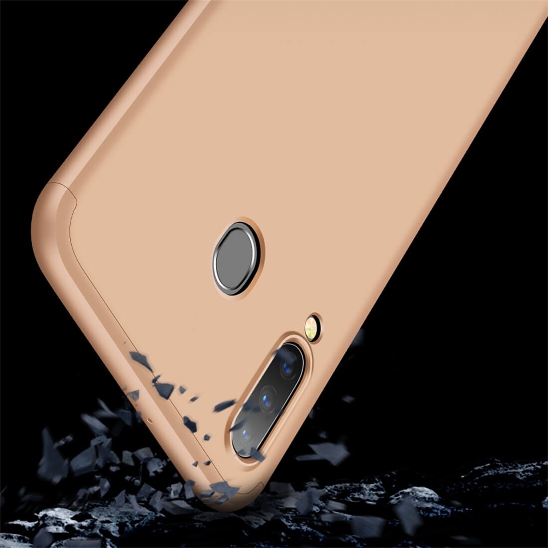 360° védőtok Samsung Galaxy A30 arany termék 2. képe