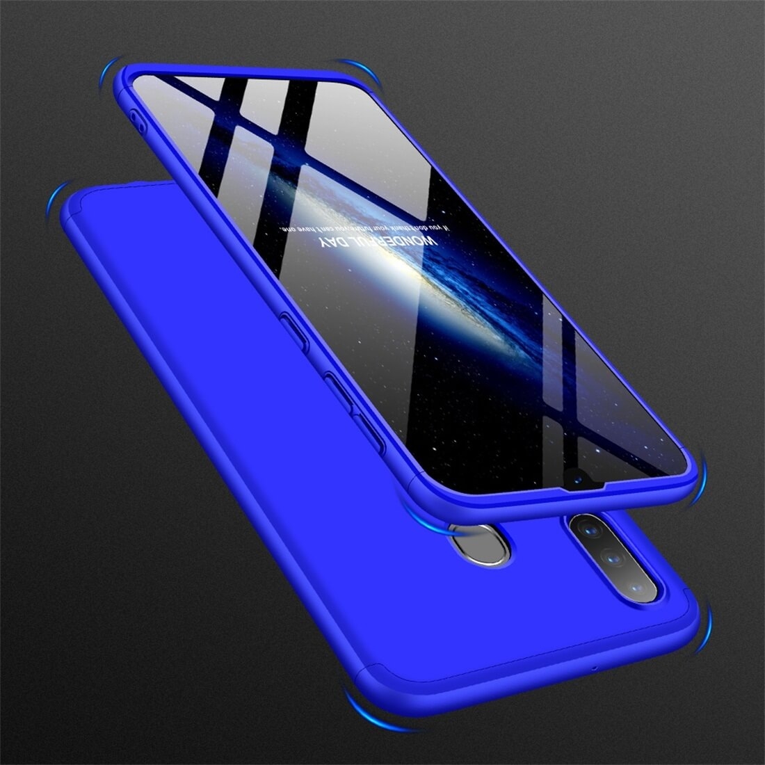 360° védőtok Samsung Galaxy A30 kék akciós termékkép 1