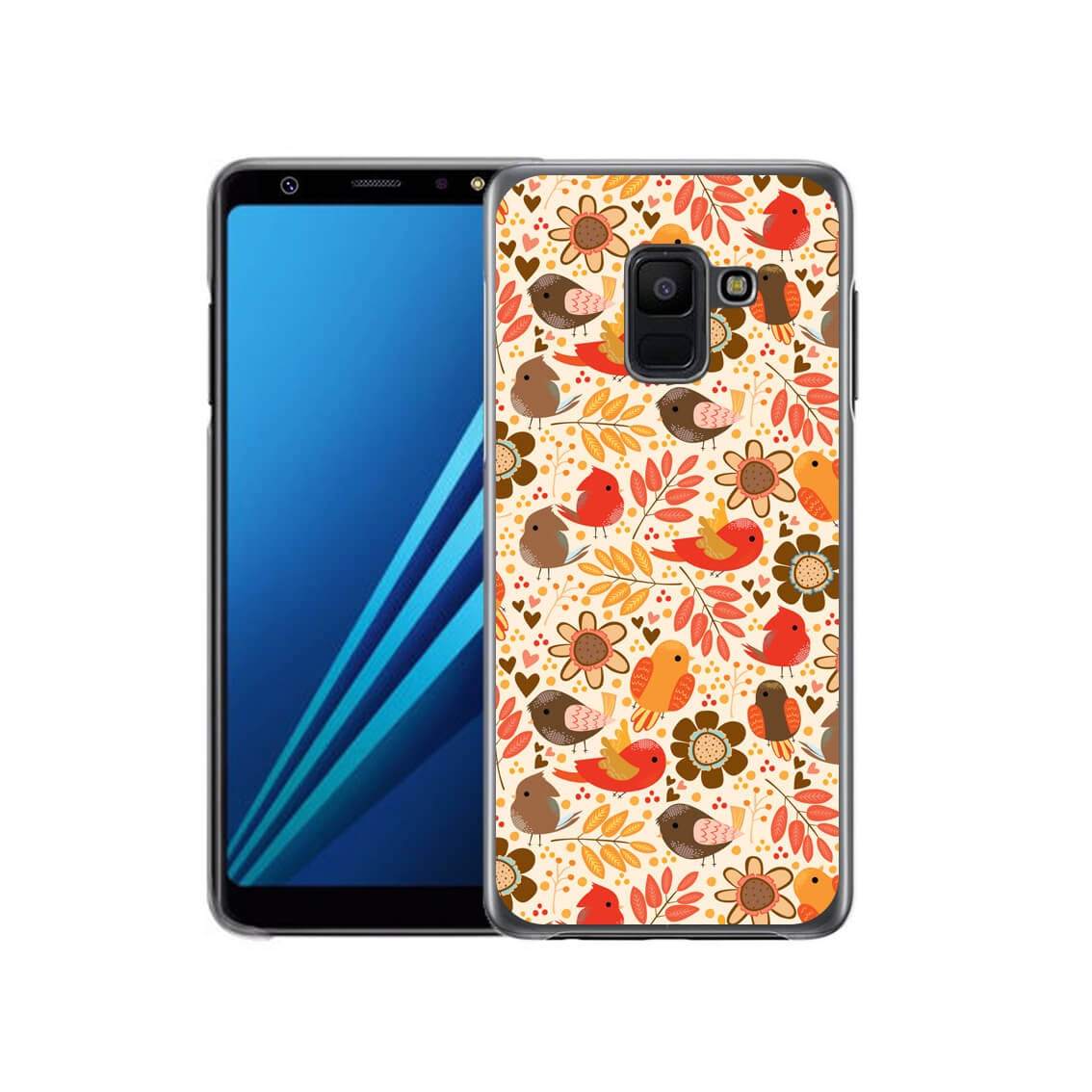 PROTEMIO MY ART kryt Samsung Galaxy A6 (A600) BIRDS (004) (004) akciós termékkép 1