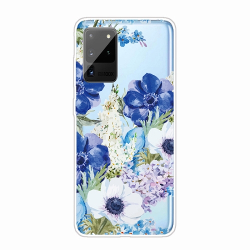 ART Szilikon borítás Samsung Galaxy Note 20 BLUE WHITE ROSES akciós termékkép 1