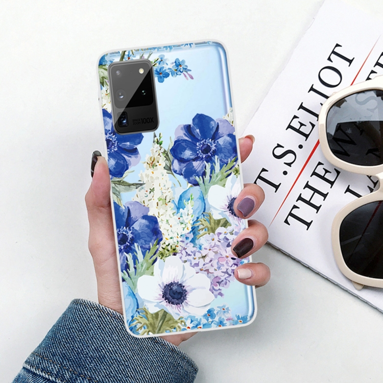 ART Szilikon borítás Samsung Galaxy Note 20 BLUE WHITE ROSES termék 2. képe