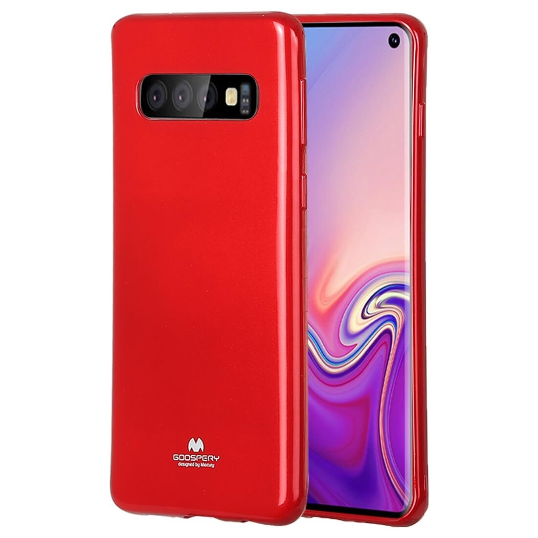MERCURY JELLY TPU Samsung Galaxy S10 tok piros akciós termékkép 1