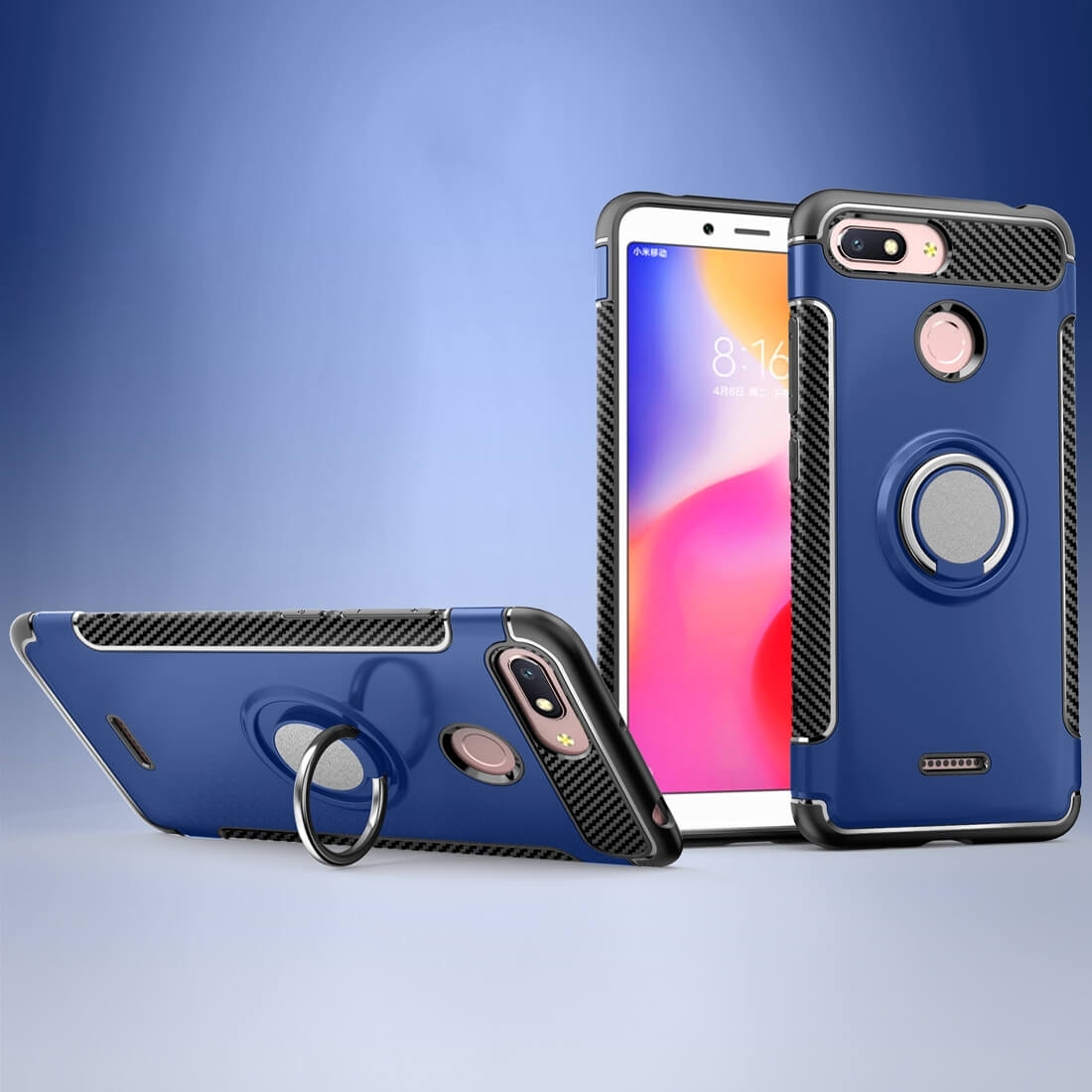 HOLD Védőburkolat Xiaomi Redmi 6A kék akciós termékkép 1