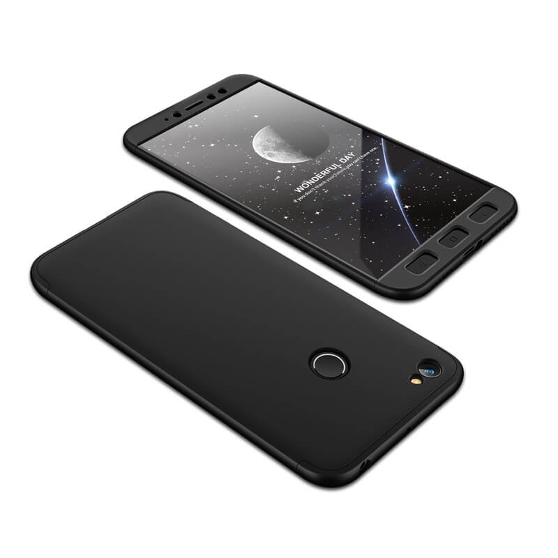 360° védőtok Xiaomi Redmi Note 5A Prime fekete akciós termékkép 1