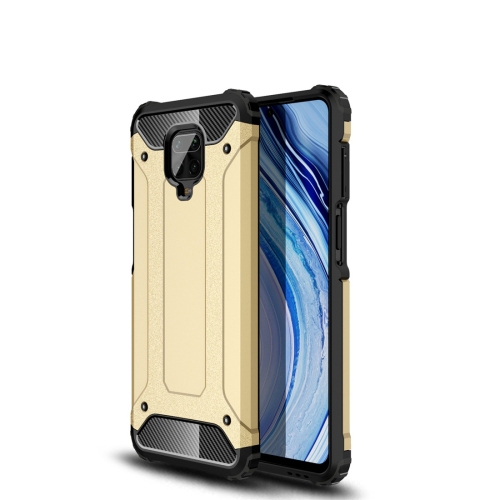 TOUGH Védőburkolat Xiaomi Redmi Note 9S / Note 9 Pro arany akciós termékkép 1