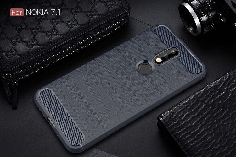 FLEXI TPU tok Nokia 7.1 kék termék 2. képe
