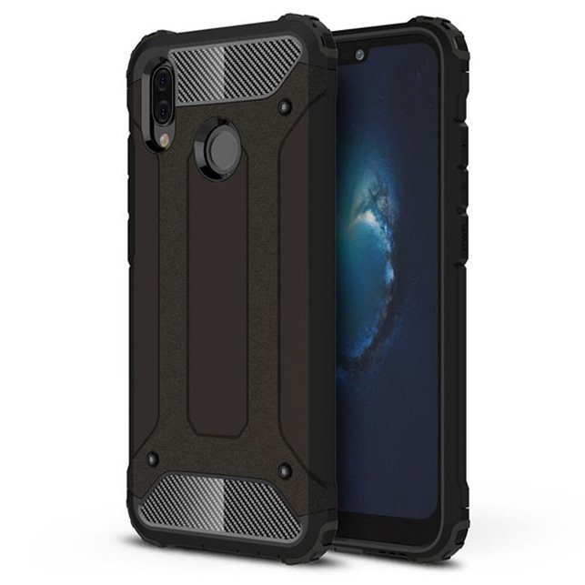 TOUGH Ochranný kryt Huawei P20 Lite čierny akciós termékkép 1