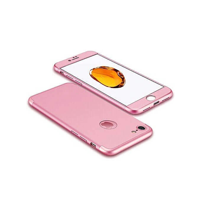 360° Ochranný obal Apple iPhone 6 / 6S ružový akciós termékkép 1
