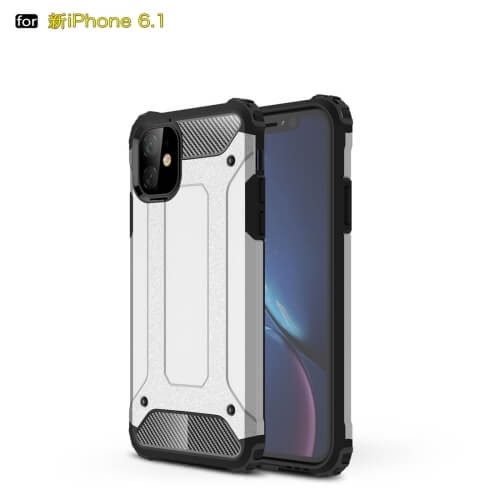 TOUGH Pro ochranný kryt pre Apple iPhone 11 Pro strieborný akciós termékkép 1