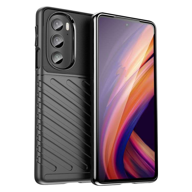 THUNDER Védőburkolat Motorola Edge 30 Pro fekete akciós termékkép 1
