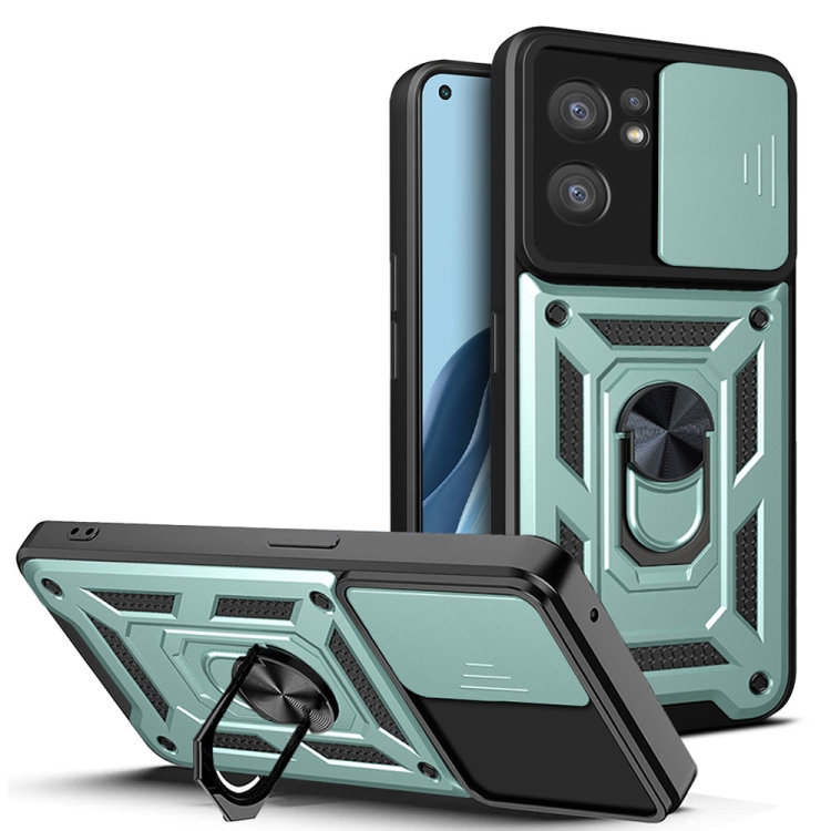 RING Védőtok Oppo Reno7 5G zöld akciós termékkép 1
