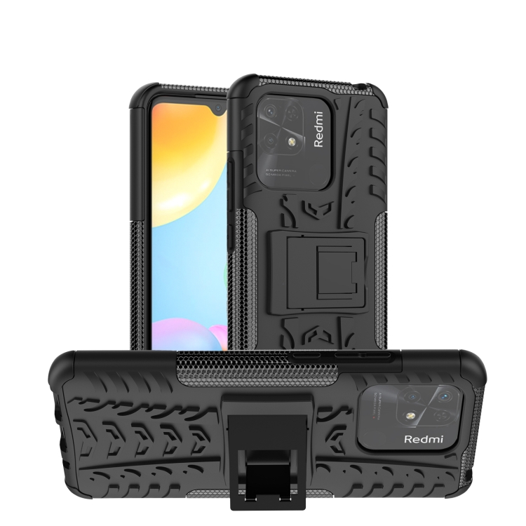 STAND Extra strapabíró tok Xiaomi Redmi 10C fekete akciós termékkép 1