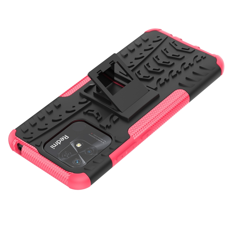 STAND Extra strapabíró huzat Xiaomi Redmi 10C rózsaszín termék 2. képe