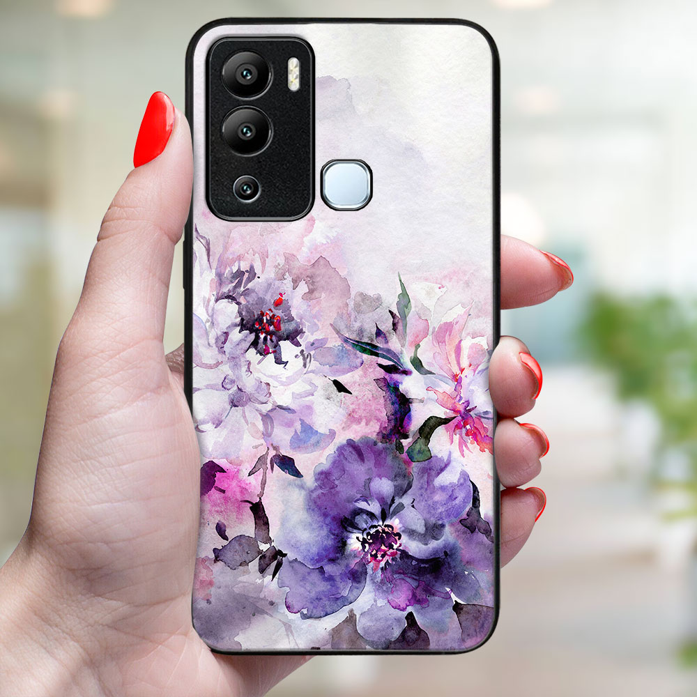 PROTEMIO MY ART Védőhuzat Infinix Hot 12i PEONIES (156) készülékhez termék 2. képe
