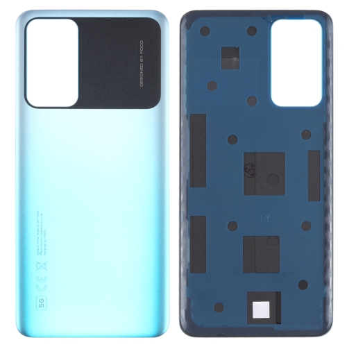 Eredeti hátlap (akku fedél) Xiaomi Poco M4 Pro 5G / Redmi Note 11S 5G kék akciós termékkép 1