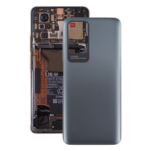 Eredeti Hátlap (akkumulátor fedél) Xiaomi Redmi 10 / Redmi 10 2022 fekete akciós termékkép 1
