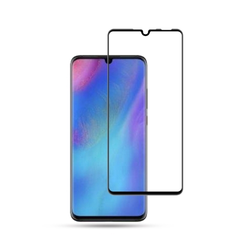 3D Edzett üveg Huawei P30 Lite fekete akciós termékkép 1