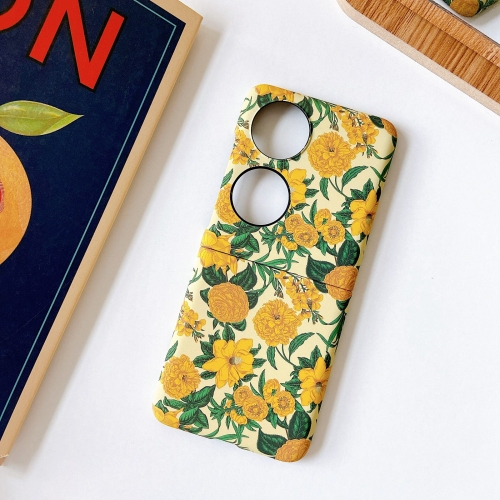 FESTÉS Védőburkolat Huawei P50 Pocket YELLOW akciós termékkép 1