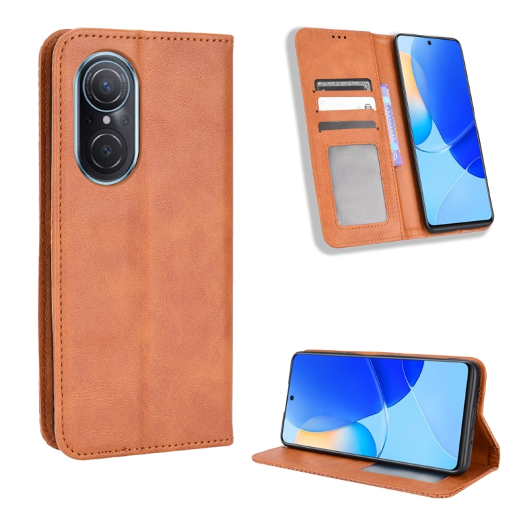 BUSINESS Huawei Nova 9 SE pénztárcahuzat barna termék 2. képe
