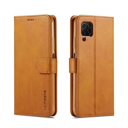 IMEEKE Huawei P40 Lite pénztárcahuzat világosbarna akciós termékkép 1