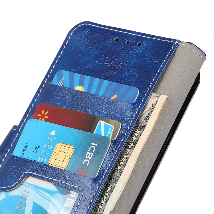 RETRO Wallet tok LG K52 / LG K62 kék termék 2. képe