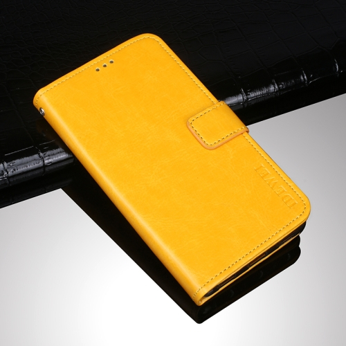 IDEWEI Wallet tok Motorola Moto G50 sárga termék 2. képe