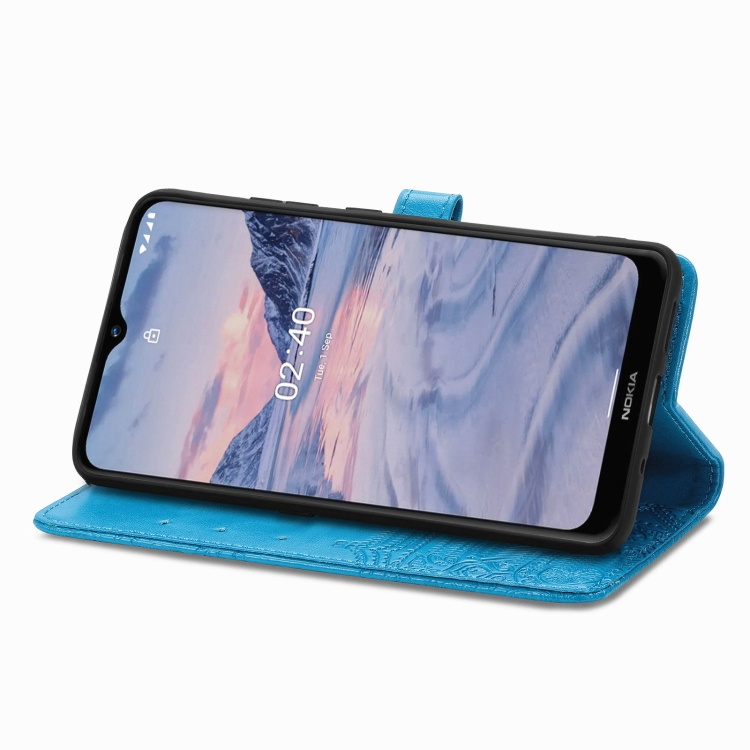 ART Pénztárca borító Nokia 2.4 ORNAMENT kék termék 2. képe