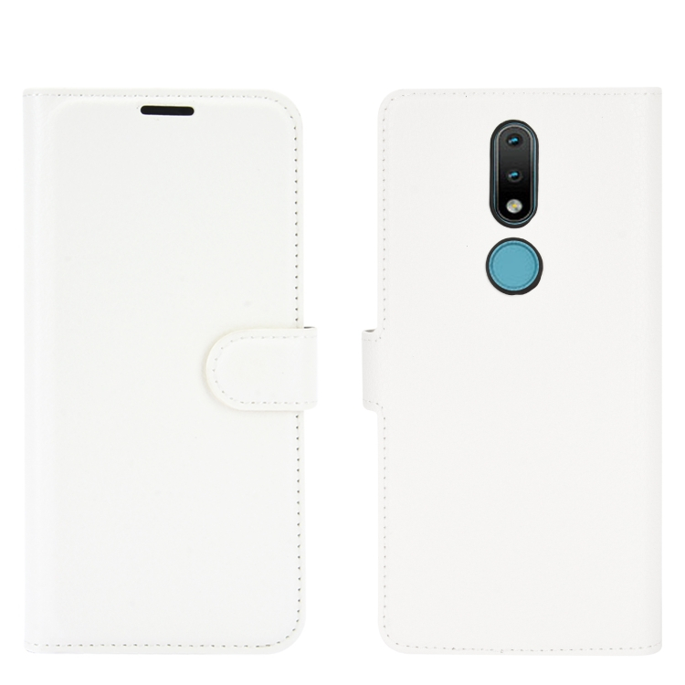LITCHI pénztárcavédő Nokia 2.4 fehér akciós termékkép 1