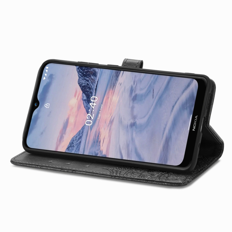 ART Pénztárca borító Nokia 2.4 ORNAMENT fekete termék 2. képe