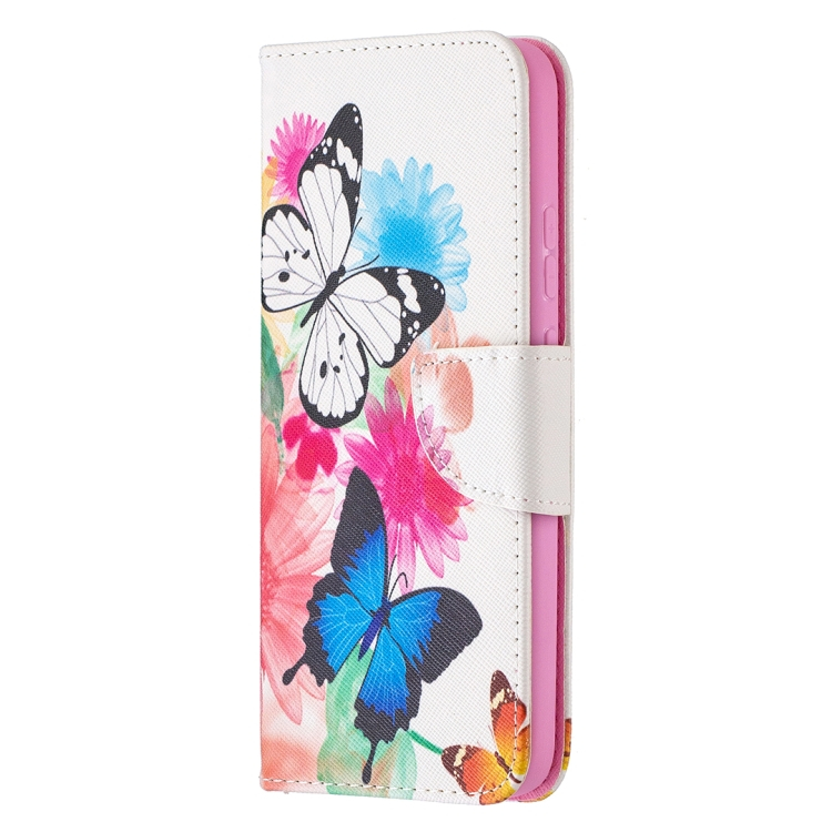 ART Pénztárca borító Nokia 3.4 SZÍNES BUTTERFLIES akciós termékkép 1