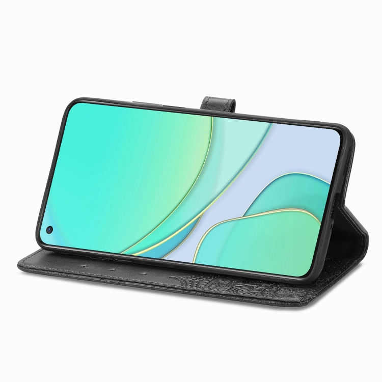 ART pénztárca huzat OnePlus 8T ORNAMENT fekete termék 2. képe