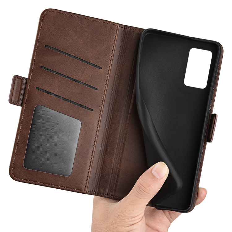 SIDE Wallet tok Motorola Moto G42 sötétbarna termék 2. képe