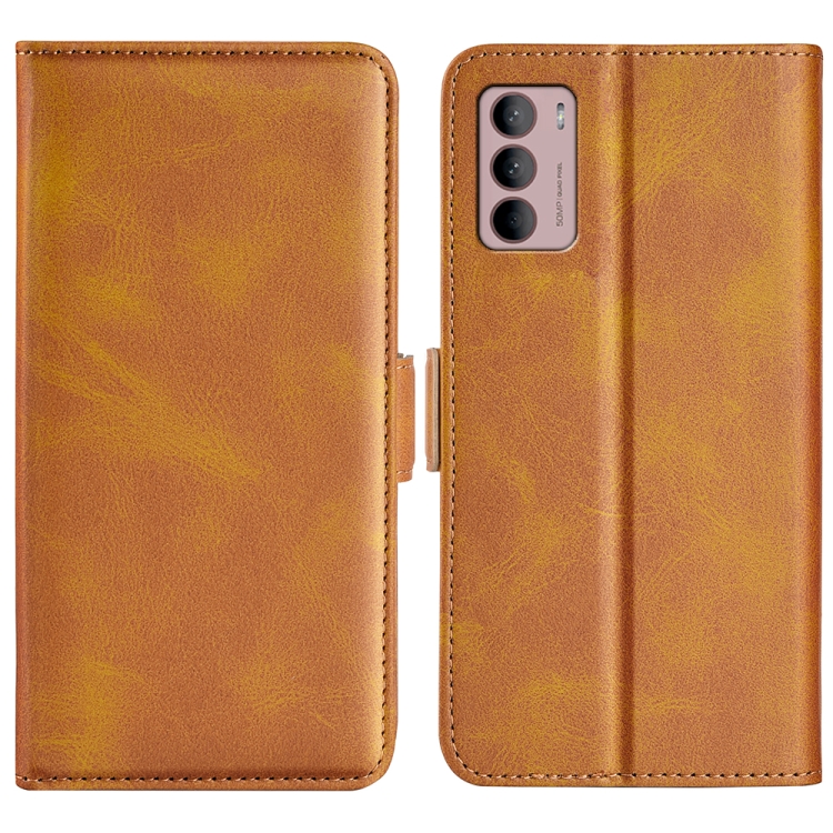 SIDE Wallet tok Motorola Moto G42 világosbarna akciós termékkép 1