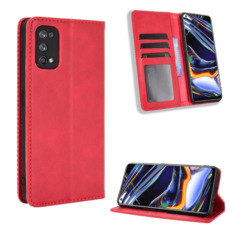 BUSINESS Pénztárca borító Realme 7 Pro piros termék 2. képe