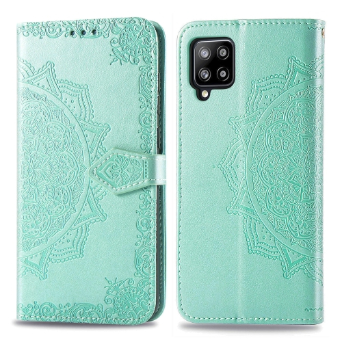 ART Peňaženkový fedél Samsung Galaxy A42 5G ORNAMENT zöld akciós termékkép 1